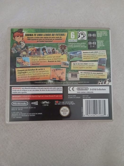 Inazuma Eleven 1 + 2 Firestorm Nintendo DS (Pack)