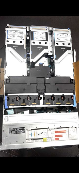 Server Dell PowerEdge R750, 2x6334 8 core 3.6 GHZ CPU, 512 GB DDR4