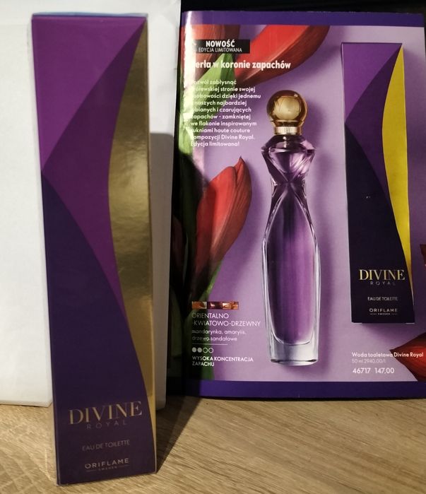 Woda toaletowa Divine Royal 50 ml Oriflame