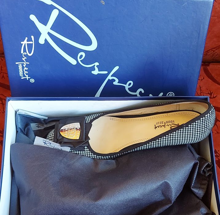 Туфлі гусина лапка Respect 36