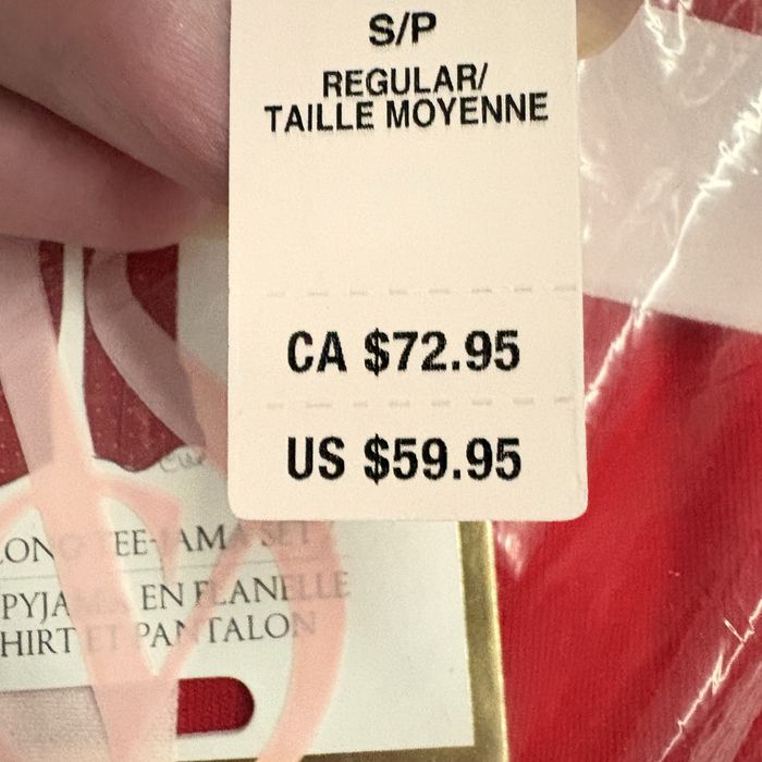 Фланелевая пижама Victoria's Secret