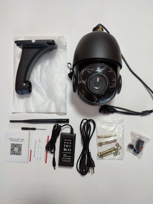 Wifi IP камера наблюдения 30х 55х 90х зум 5МП