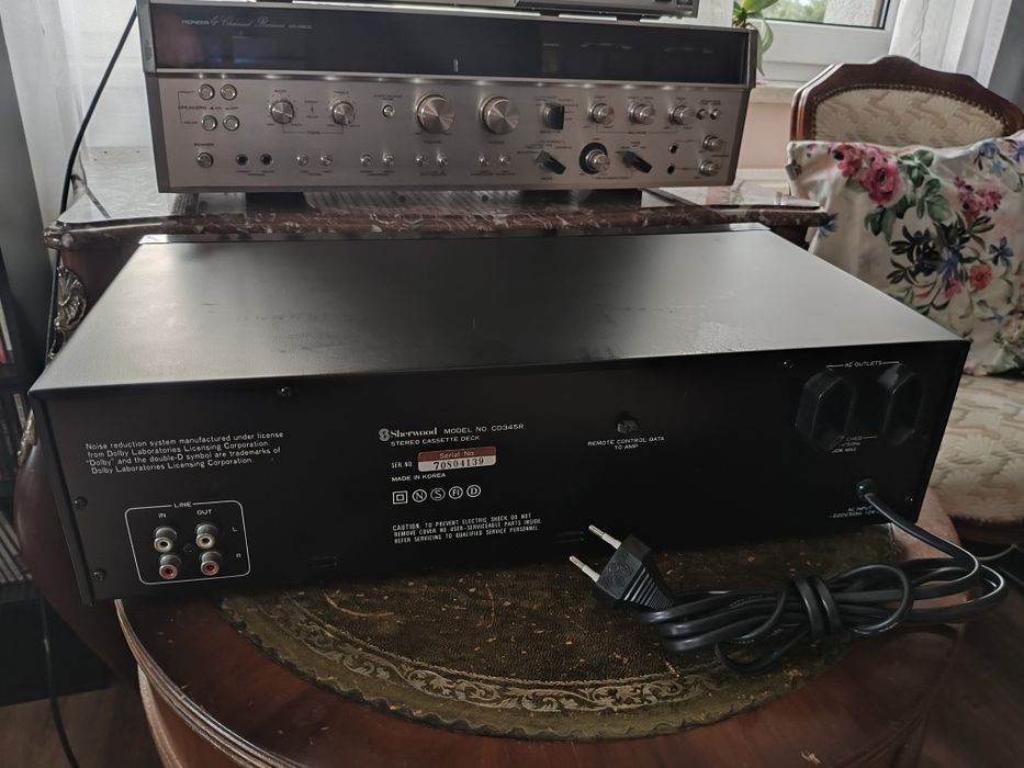 Magnetofon dwukasetowy SHERWOOD CD345 R