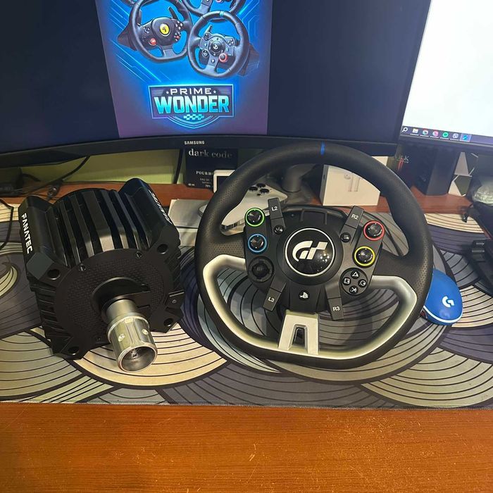 Игровой Комплект Fanatec Gran Turismo DD Pro 8 Nm Буст Кит QR1 PS+PC