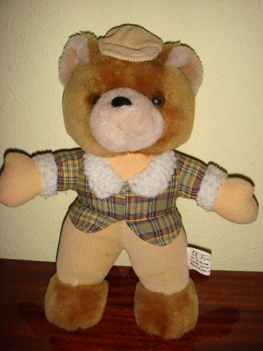 Мягкая игрушка родом из СССР Гномик Мишка олимпийский.