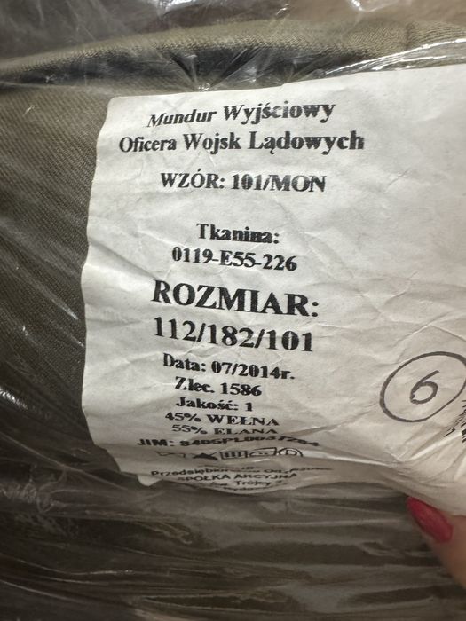 Mundur Wyjściowy WL wzor 101/Mon