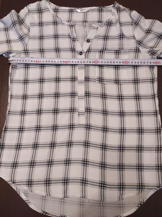 Koszula, bluzka w kratkę