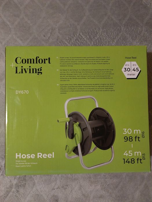 Stojak na wąż ogrodowy