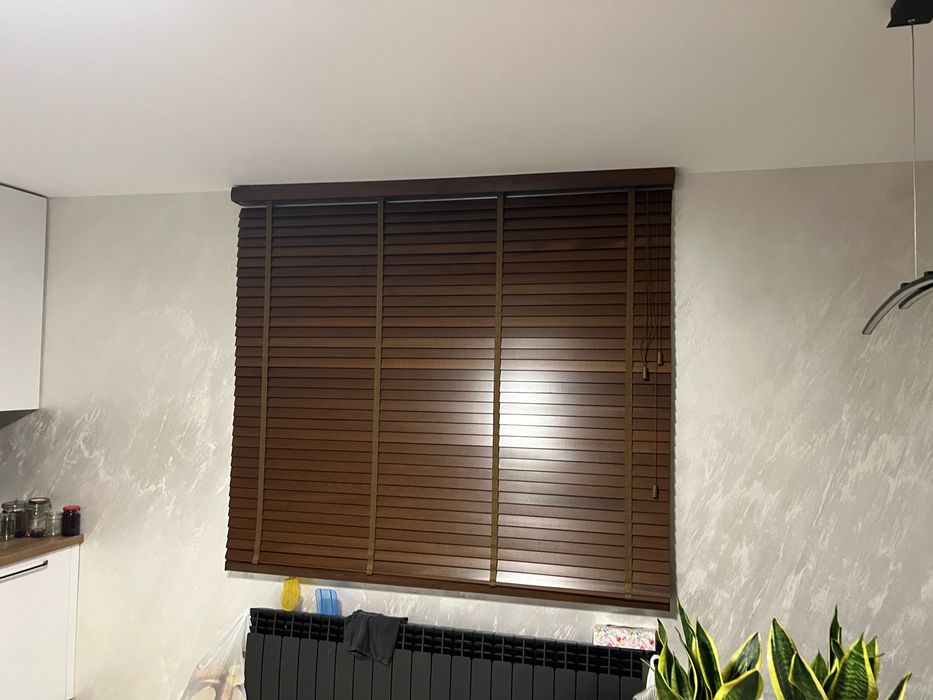ŻALUZJE DREWNIANE BASSWOOD 25mm lub 50 mm Na wymiar. Wrocław