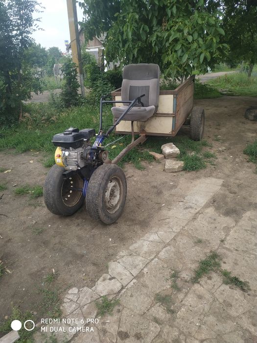 Продам мотоблок з прицепом 7 лс