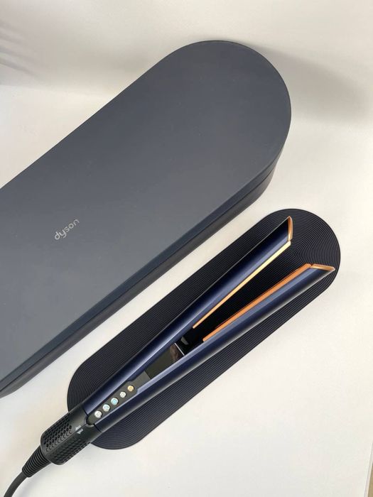 Dyson Airstrait straightener Prussian blue, Strawberry Bronze
