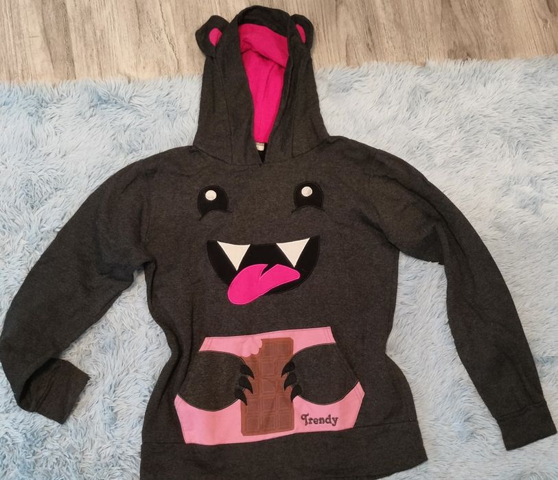 Szara bluza Trendy rozmiar L