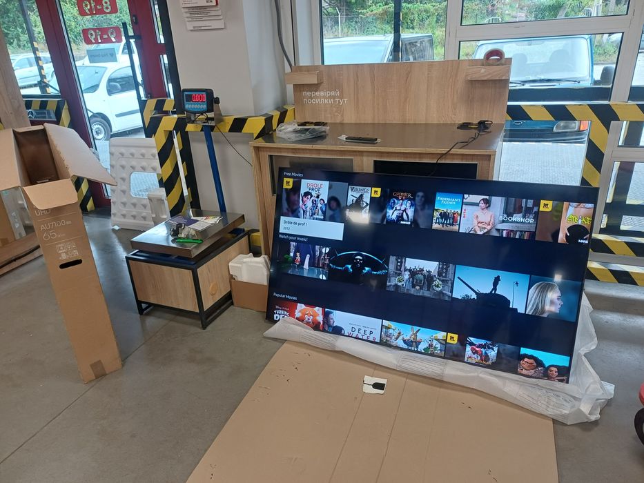 Новий телевізор 75 дюймів Самсунг Samsung Smart TV 4K ULTRA HD