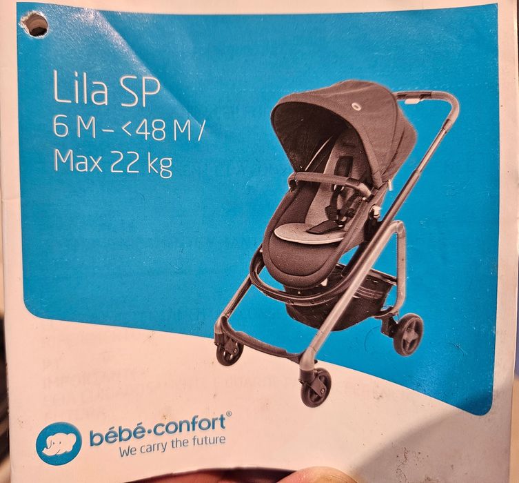 Carrinho de Bebé BEBÉ CONFORT Lila SP Essential Graphite
