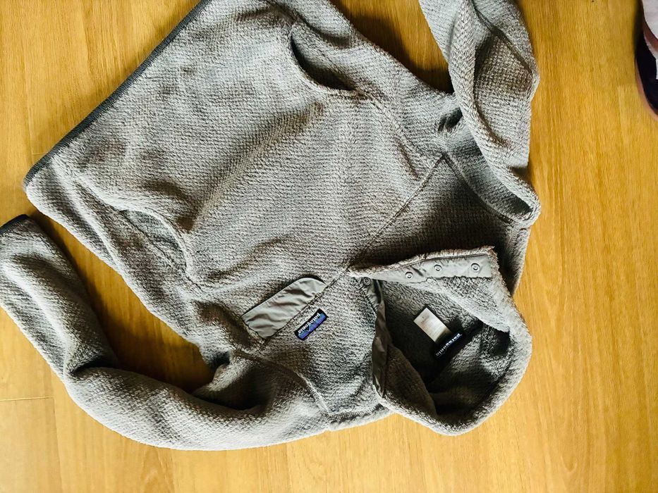 PATAGONIA Snap Polartec Thermal Pro Bluza polar miś  S