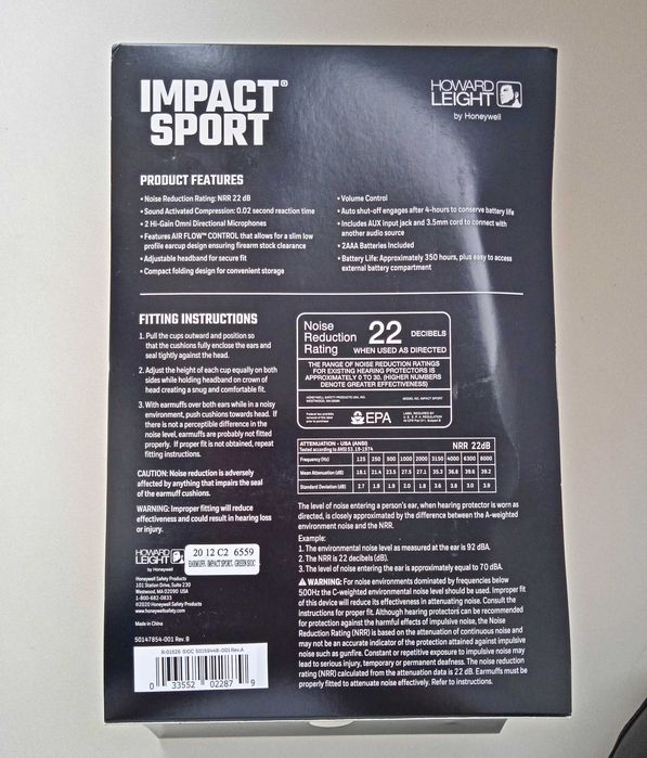 Навушники Howard Leight, наушники Howard Leight. Оригінал. З США