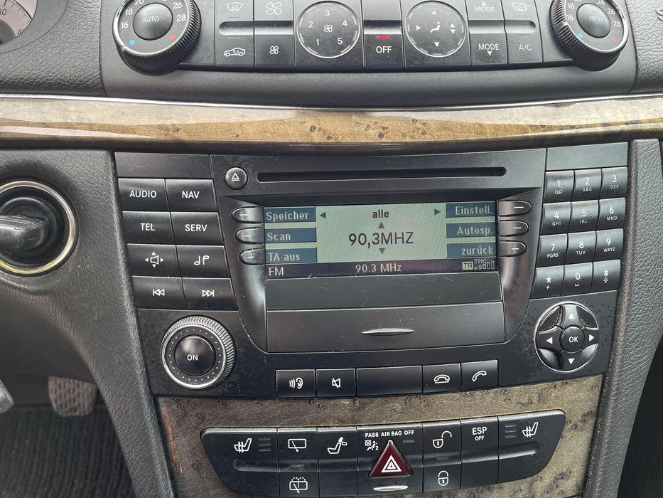 Mercedes W211 E Radio Nawigacja
