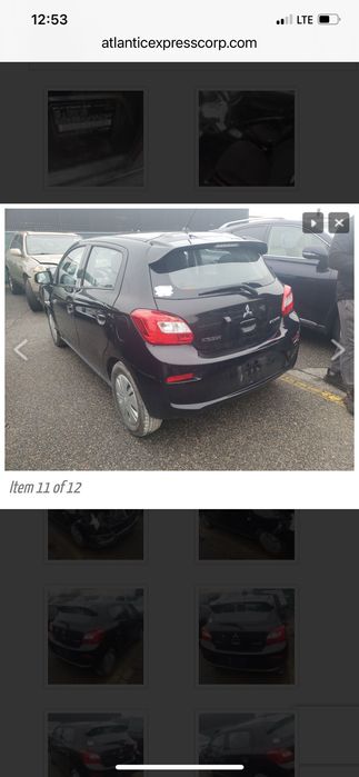 Mitsubishi mirage 2017-2020 Разборка