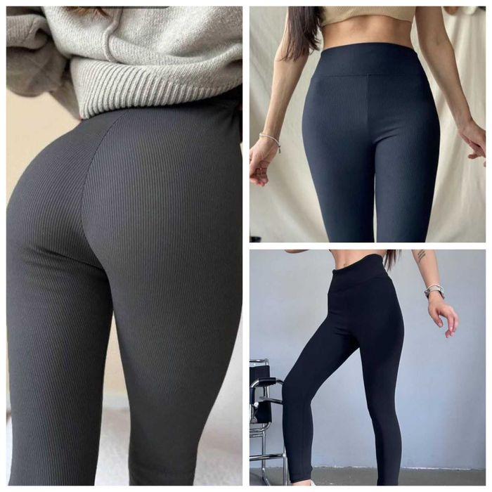 Лосини лосіни рубчик на флісі  с м л хл 2хл 3хл 4хл 5хл 6хл  Туреччина