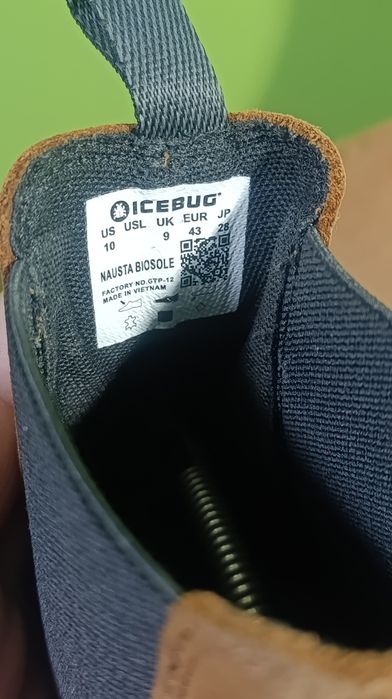 Ботінки, Челсі ICEBUG Nausta Biosole р.42,5-43