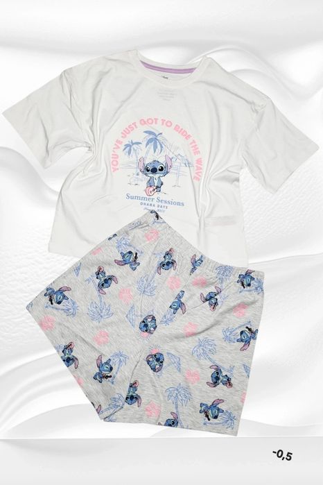 Piżama dziewczynka bawełna roz.134 Primark Stitch