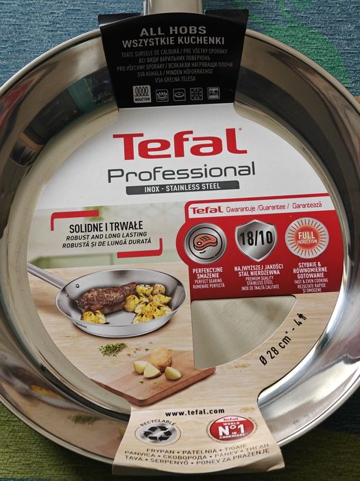 Patelnia Tefal Professional stalowa 28 cm