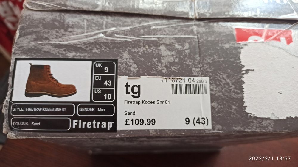 Ботинки Firetrap