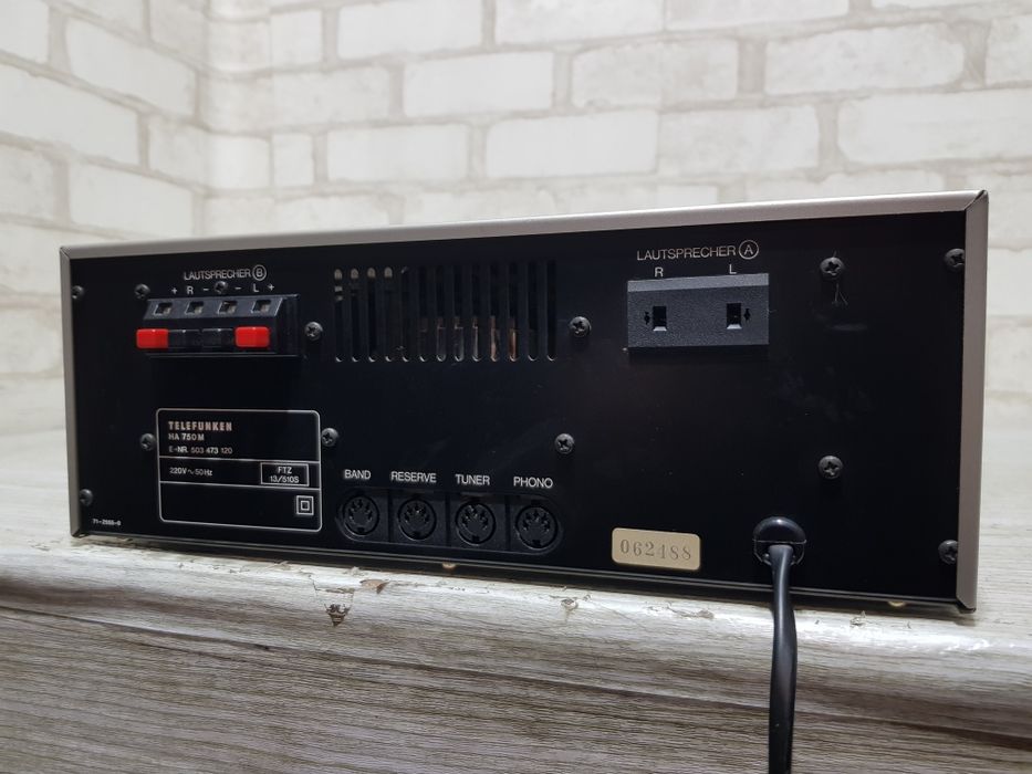 Стерео підсилювач TELEFUNKEN HA 750m, 2*60 б/у з Німеччини..