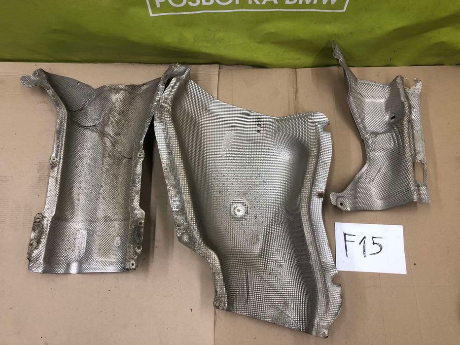 Защита Днища Бампера BMW X5 F15 X6 F16 Двигателя Захист Акпп БМВ Ф15