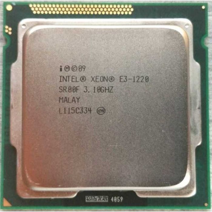Процесор Xeon E3 1220,1220v2 (core i5 2400 без відео ядра) s1155