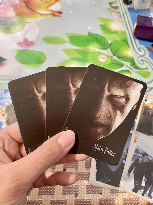 Игральные карты с картинками из Гарри Поттера
