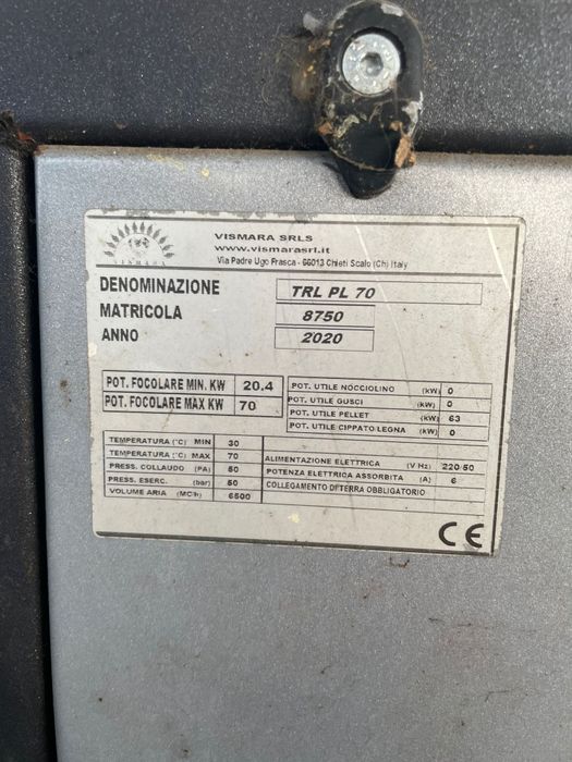 Vendo maquina de pellets industrial