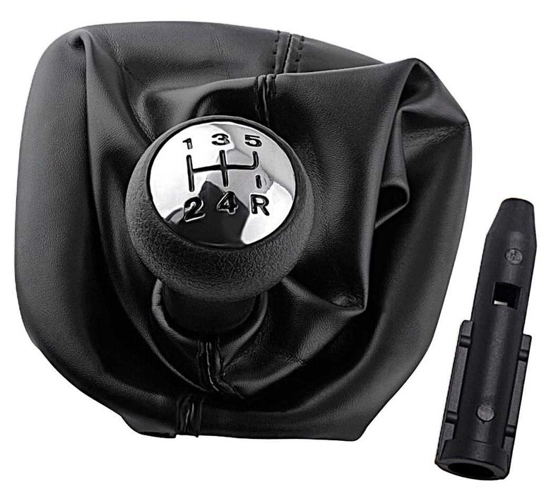 gałka mieszek ramka zmiany biegów peugeot 207, 307, 308 5 biegów