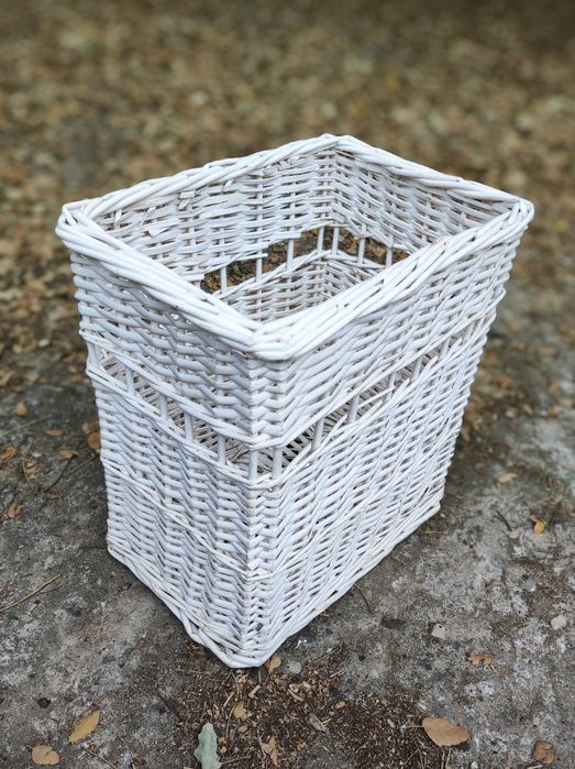 Cesto verga branco