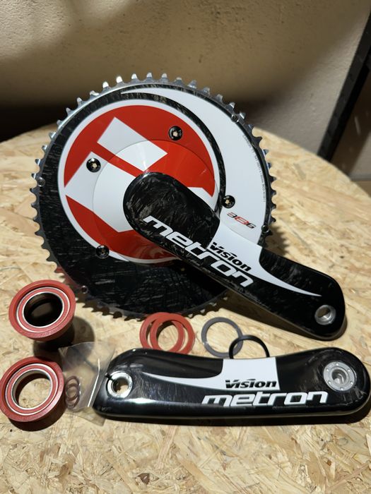 Vision Metron BB386 EVO mechanizm korbowy komplet korb do triathlon rower czasowy kolarzówka szosa