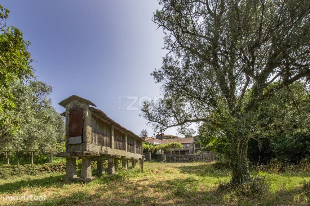 Quinta com uma área total de 2694m2 em Serzedelo, Póvoa de Lanhoso