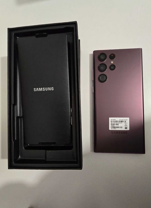 Telemóvel, Samsung Galaxy S22 Ultra 5G - 256GB - cor Burgundy