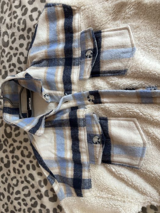 Jesienna kurtka pluszowa