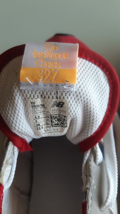Sapatilhas NB 327 originais tam. 38