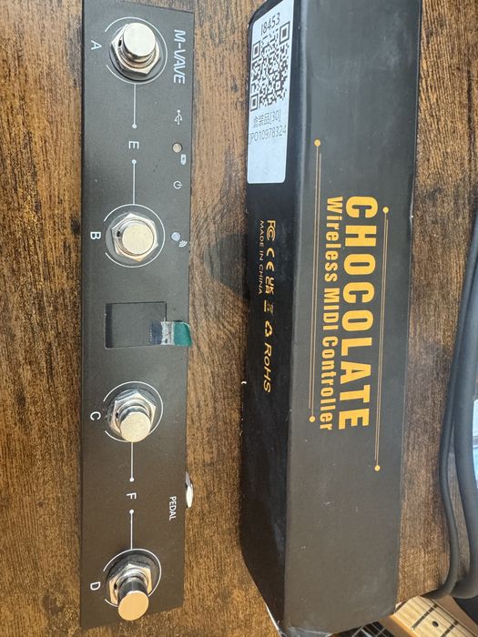 M-Vave Chocolate Wireless MIDI Controller (como novo)