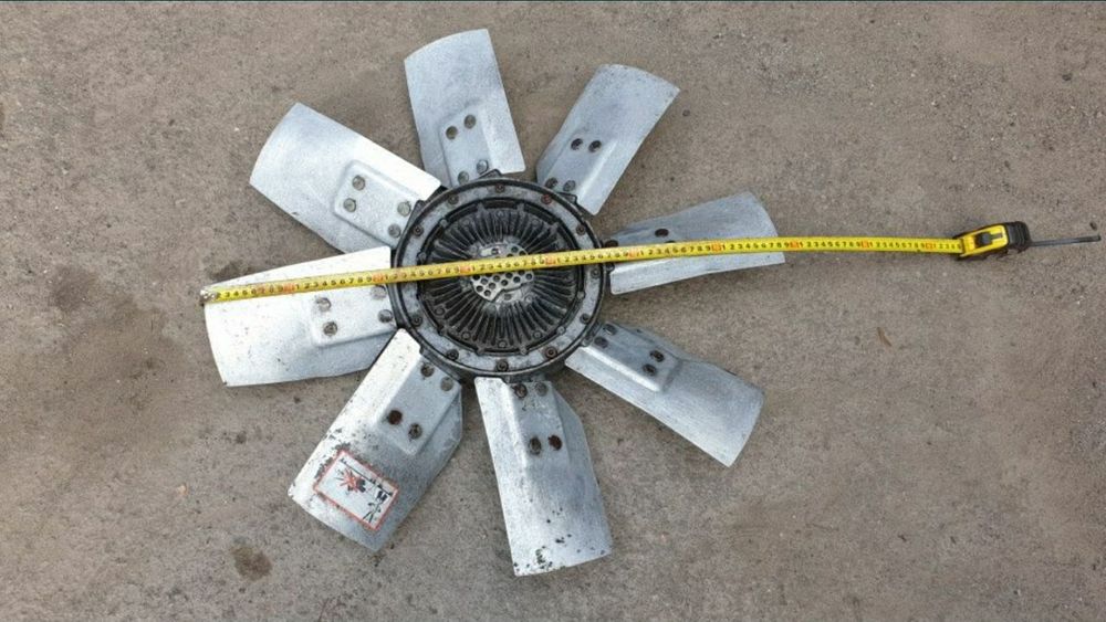 Вентелятор вискомуфта MAN IVECO RENAULT DAF