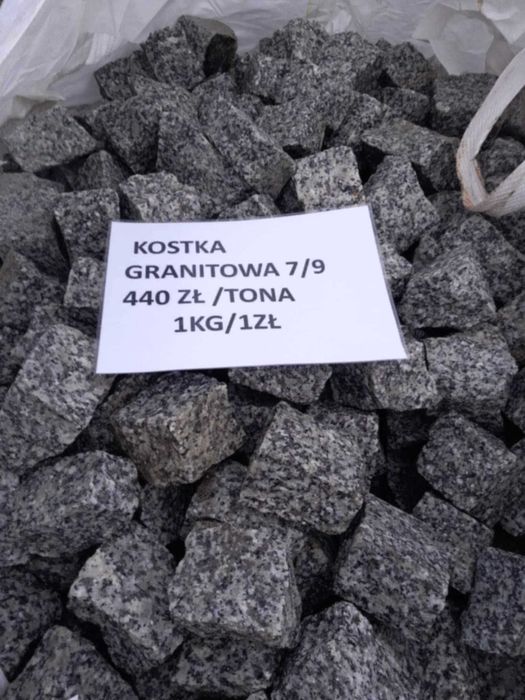 Kostki granitowe