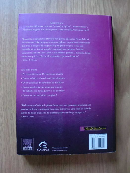 O Guia de Investimentos de Robert T. Kiyosaki Sharon L. Lechter