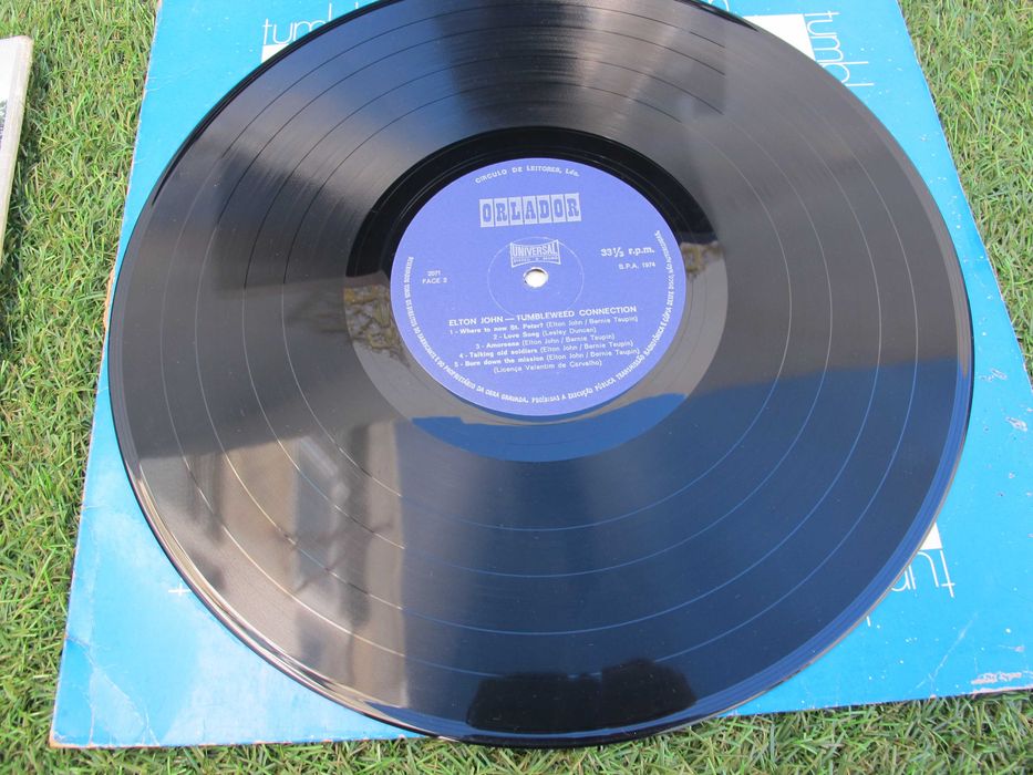2 LPs Discos Vinil Elton John Antigo