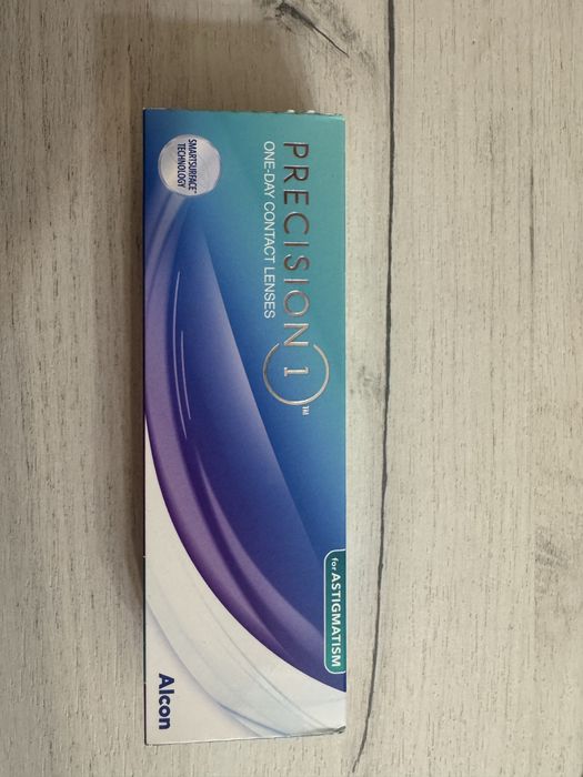 Soczewki kontaktowe Alcon Precision 1 for astigmatism PWR -0.75 CYL -0.75 AXIS 140