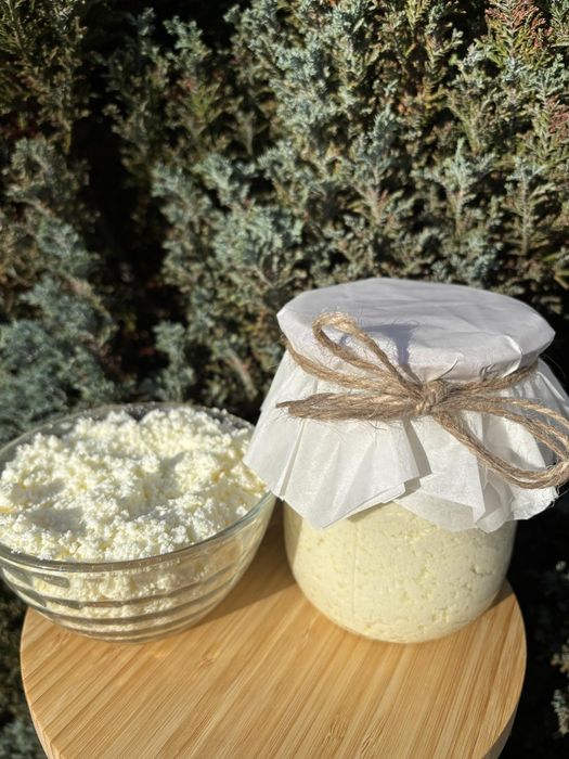 Копчене сало домашнє, бринза овеча