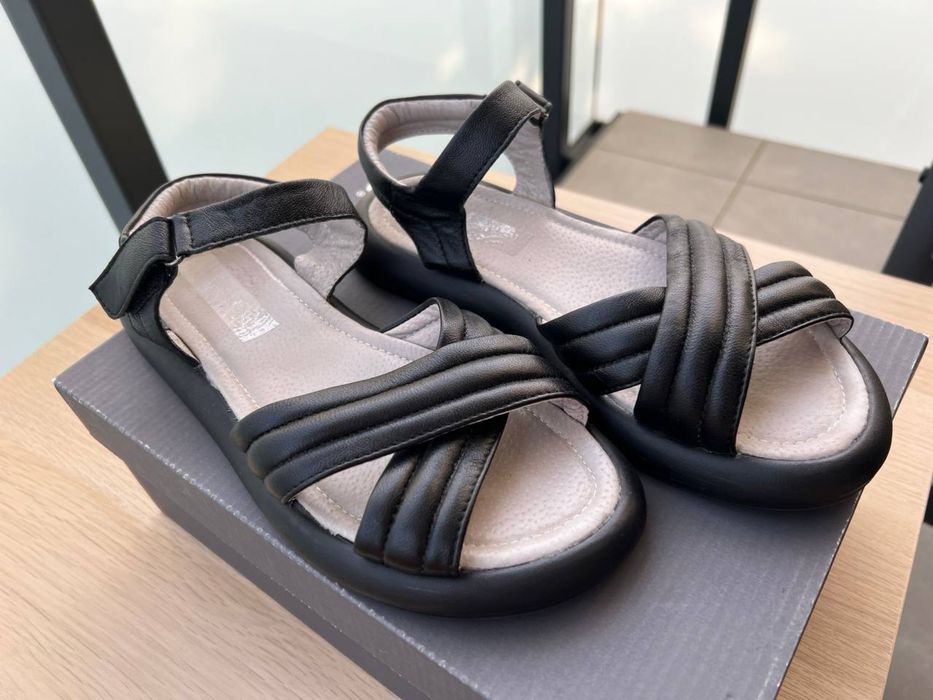 Sandały damskie skóra rozmiar 39