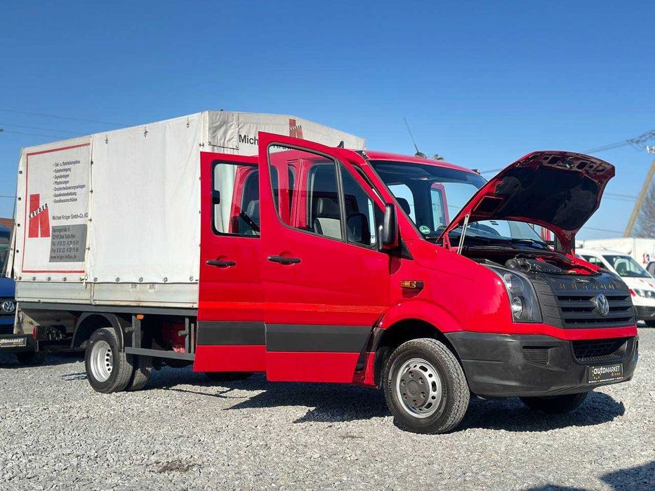 Volkswagen Crafter 2014p. Тент