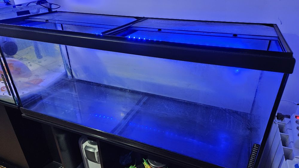 Aquário 1.20cms + Móvel Preto (RESERVADO ATE DIA 4/01/26)