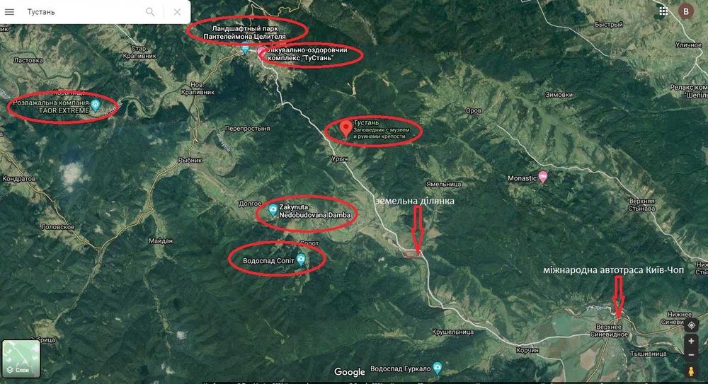 Добра пропозиція земельної ділянки неподалік заповідника"Тустань".